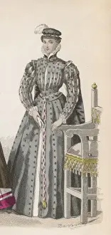 1558 Prints: Frenchwoman 1558