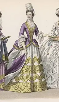 Waisted Prints: Frenchwoman 1694