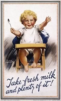 Feeding Collection: Take fresh milk and plenty of it