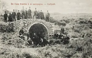 Chanak Prints: A fresh water spring in the countryside close to Gallipoli
