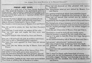 Freud / Satirical Poem
