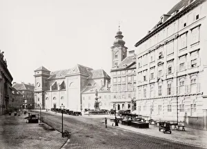 The Freyung public square in Vienna, Austria