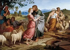 Encountering Prints: F܈RICH, Josef von (1800-1876). Jacob Encountering