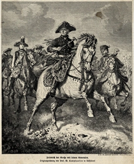 Battle Field Gallery: Friedrich II & Officers