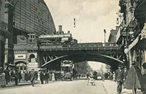 Friedrichstrasse Prints: Friedrichstrasse Railway Station, Berlin, Germany