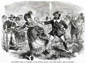 Outing Prints: FRIENDLY FORESTERS 1870