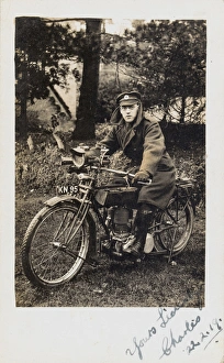 Friends of Sapper Wilbert, with motorcycles Friends of Sapper Wilbert, with motorcycles