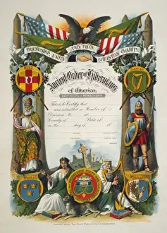 Unity Prints: Friendship, unity and true Christian charity--Ancient Order