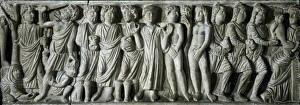 Frieze. Constatines period. 4th c. The front Frieze. Constatines period. 4th c. The front