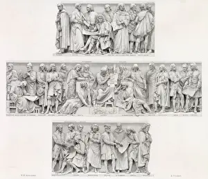 A detail of a frieze. Date: built 1864 - 1876