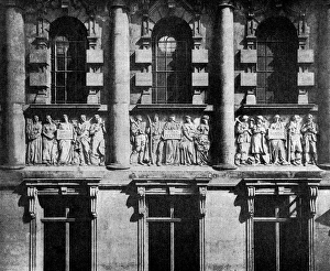 Moorgate Gallery: Part of the frieze of The Institute of Chartered Accountants