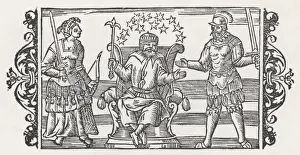 Odin Prints: Frigga, Thor, Odin