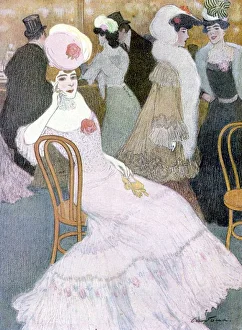 Fashion Gallery: Frilly Pink Frock 1906
