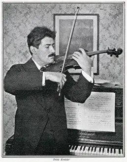 Fritz Kreisler (1875 - 1962), Austrian-born American violinist and composer. Date: 1904