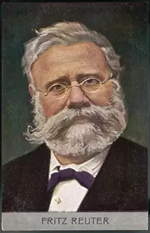 Fritz Reuter / Postcard