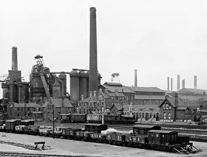 Iron Prints: Frodingham Iron and Steel Works, Scunthorpe, early 1900s