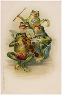 Conductor Prints: FROG CHORUS / C. 1899