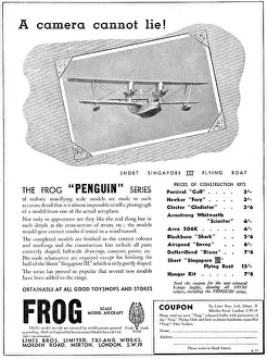 Hangar Prints: Frog Model Aircraft: Percival Gull