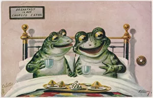 Frogs Collection: Frogs / Breakfast in Bed
