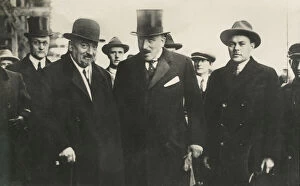 (from left) Eduard Willy Kurt Herbert von Dirksen (1882-1955