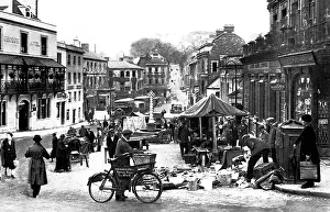 Frome Prints: Frome Market Place early 1900s