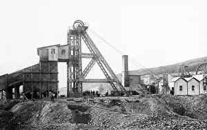 Zinc Prints: Frongoch lead and zinc Mine near Pontrhydygroes, Wales