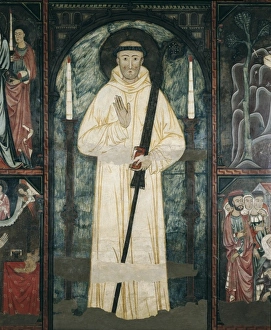Frontal of the Altar of Saint Bernard. 13th c