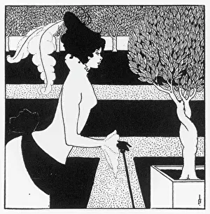 Formal Prints: Frontispiece by Beardsley