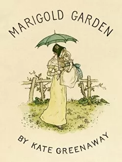 Images Dated 25th November 2011: Frontispiece, Marigold Garden by Kate Greenaway
