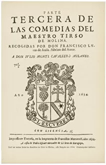 Title Collection: Frontispiece / De Molina