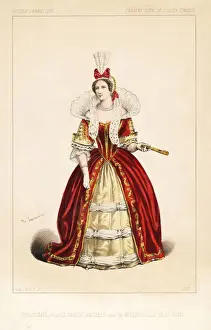 Lopera Prints: Frosine Blanchard as La Grande Maitresse in