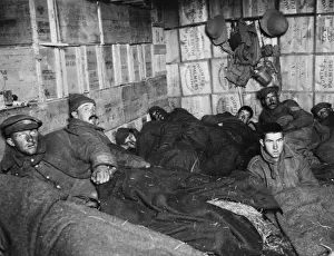 Gallipoli Prints: Frost-bitten soldiers at Gallipoli WWI