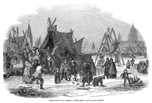 Frost Gallery: Frost Fair / London 1814