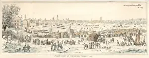 1684 Prints: Frost Fair / Thames / 1684