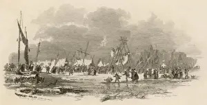 Frost Fair / Thames / 1814