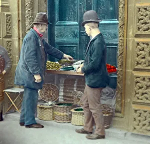 Fruit seller, Victorian period