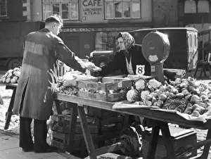 1948 Prints: Fruit and Veg Stall