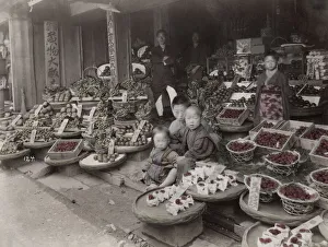 Fruit and vegetable shop store, Japan