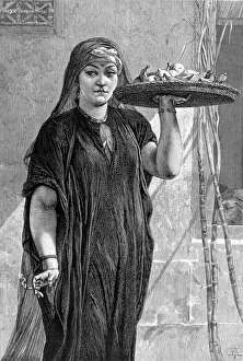 Images Dated 16th August 2004: A Fruit-Woman of Cairo