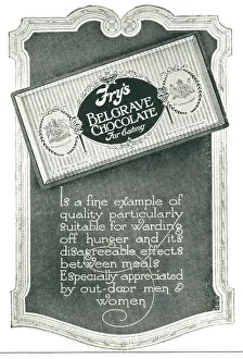 Frys Prints: Fry's Belgrave Chocolate Advertisement