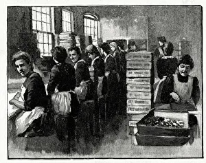 Packing Prints: Frys Cocoa and Chocolate, packing chocolate