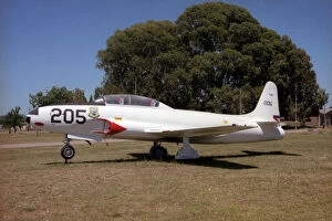 Images Dated 4th June 2020: Fuerza Aerea Uruguaya Lockheed AT-33A Shooting Star FAU-206