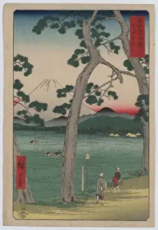 Fuji on the left side of the Tokaido Fuji on the left side o