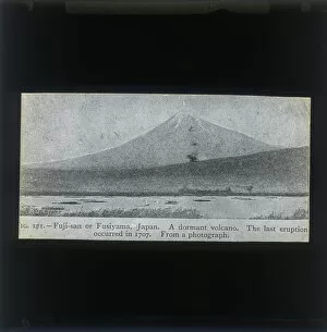 Fuji-San or Fujisayana Dormant Volcano, Japan