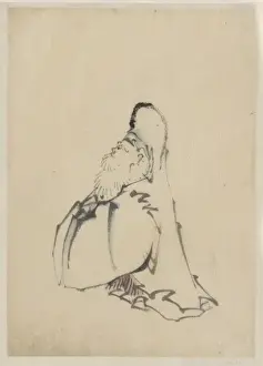 Wisdom Prints: Fukurokuju, the god of wisdom, wealth, long life, and happin
