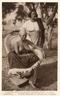 Breasted Prints: Fulbe woman from Cameroon