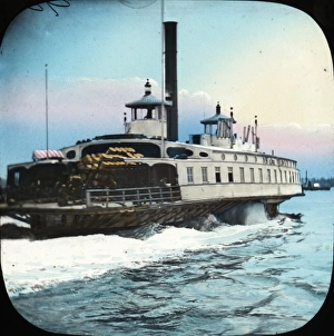 Brooklyn Gallery: Fulton ferry boat, Brooklyn, New York, USA