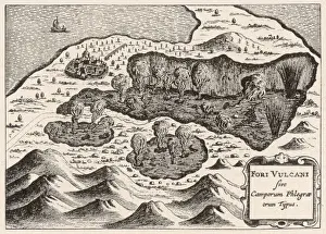 Campi Prints: Fumeroles near Naples
