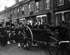 Images Dated 2nd February 2012: Funeral of Captain William Henry Urquhart