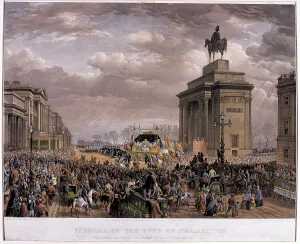 Images Dated 19th July 2016: Funeral of the Duke of Wellington